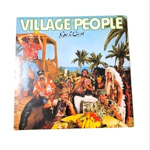 Village People Go West vinyl w/poster